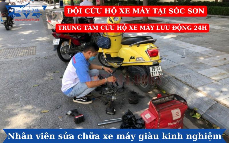 Dịch vụ cứu hộ xe máy tại huyện Sóc Sơn Dịch vụ cứu hộ xe máy tại huyện Sóc Sơn