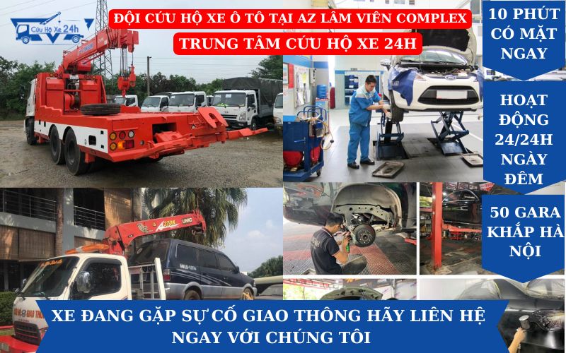 Dịch vụ cứu hộ ô tô tại chung cư AZ Lâm Viên Complex