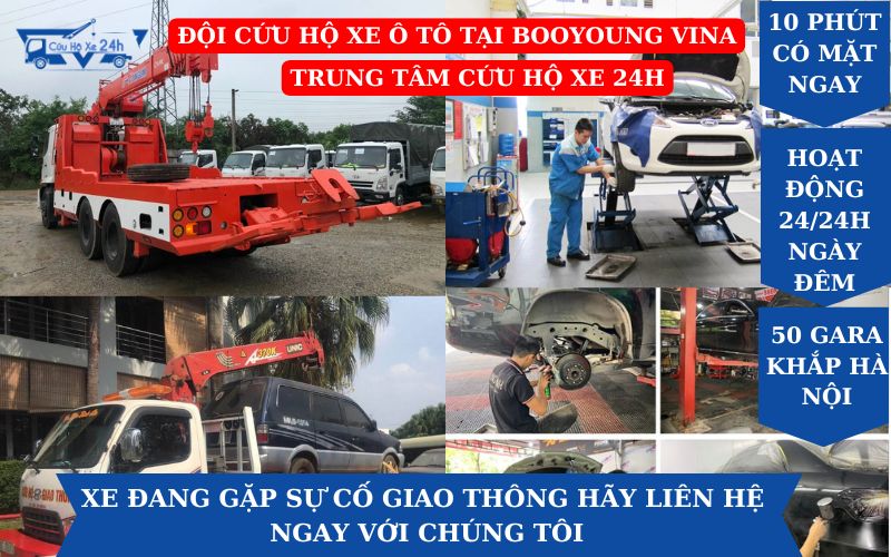 Dịch vụ cứu hộ ô tô tại chung cư Booyoung Vina